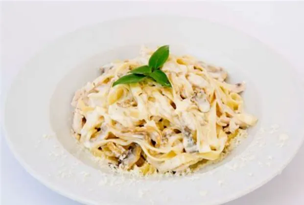 Chicken and Mushroom Tagliatelle