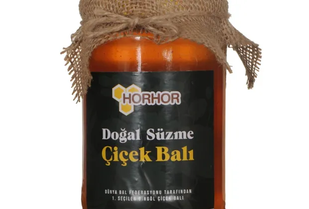 Horhor Natural Strained Blossom Honey (850 g)