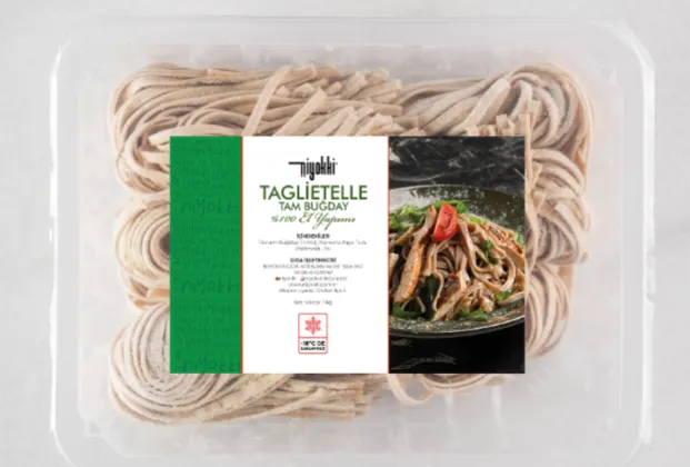 Whole wheat tagliatelle