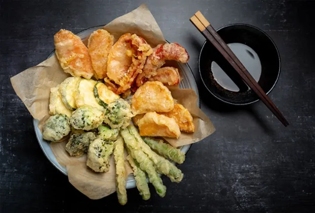 Tempura vegetables