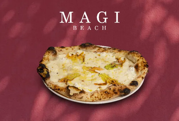 Zucchini Blossom, Labneh and Parmesan