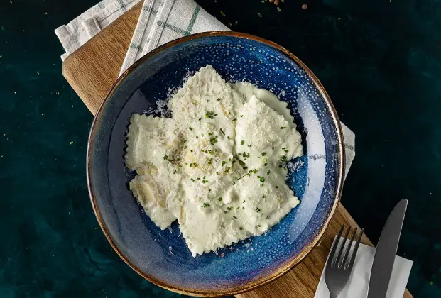 Five-Cheese Ravioli