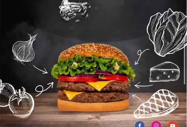 Double cheeseburger