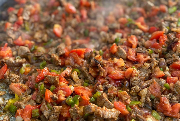 Lamb saç kavurma