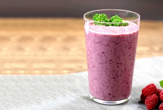 Blueberry smoothie
