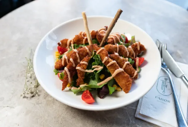 Crispy Chicken Salad