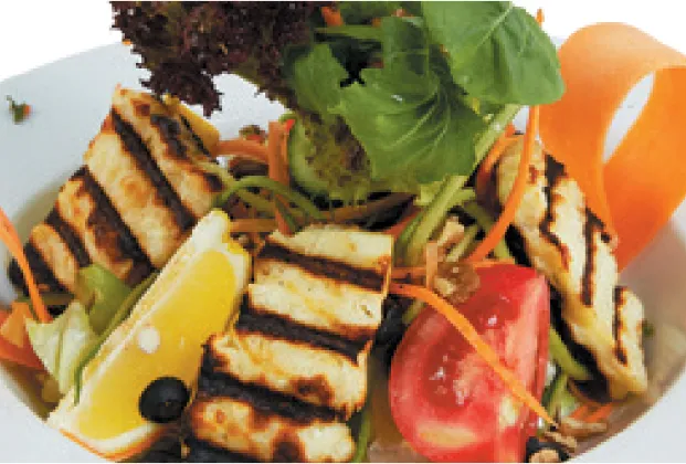 Halloumi Salad