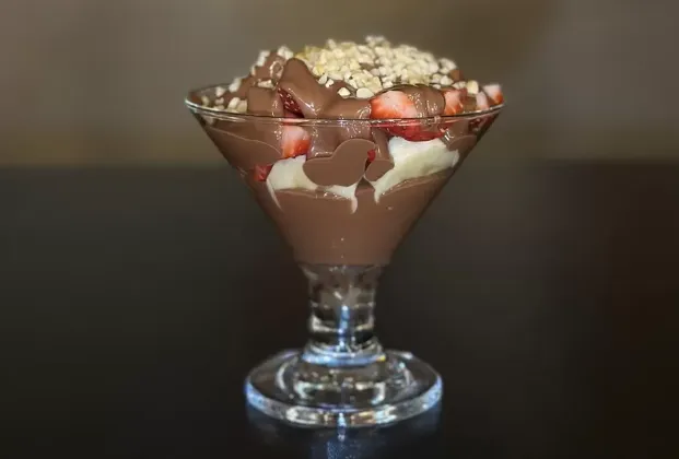 Chocolate fondue cup