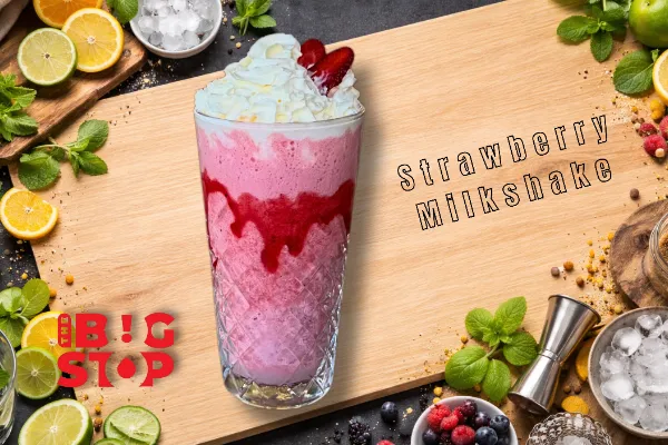 Strawberry milkshake