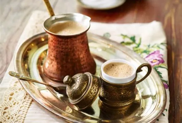 Turkish Coffee with Milk