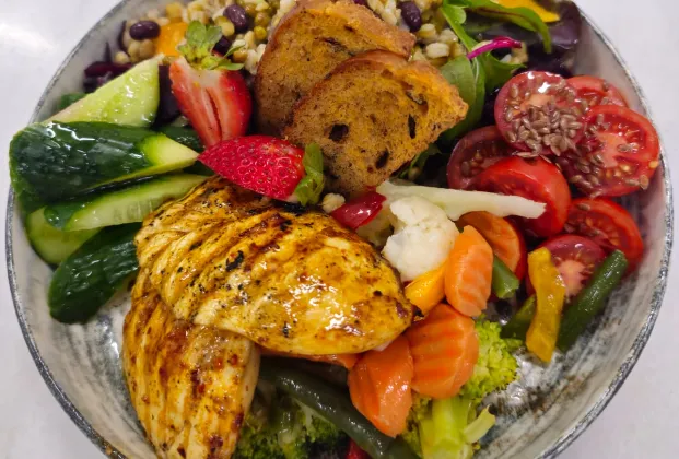 Grilled chicken bowl