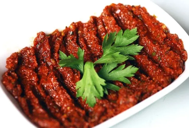 Acılı Ezme (spicy Turkish dip)