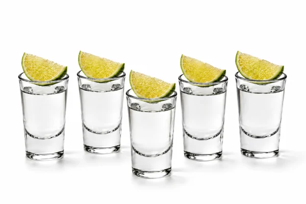 5 Casamigos Blanco Shots