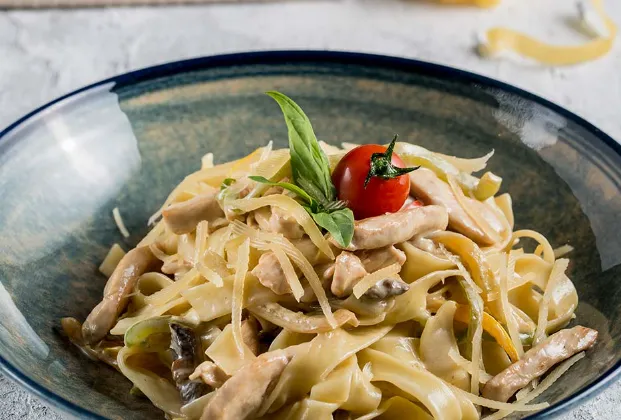 Mushroom Fettuccine