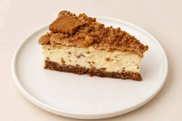 Lotus cheesecake