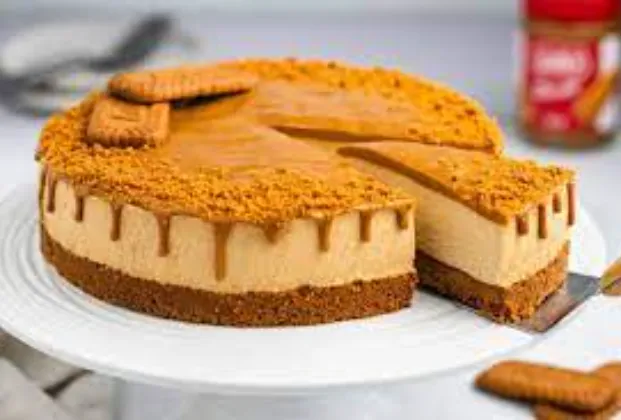 Lotus cheesecake