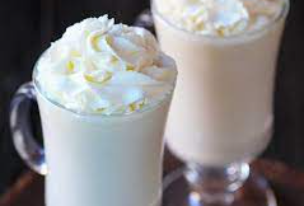 Hot white chocolate