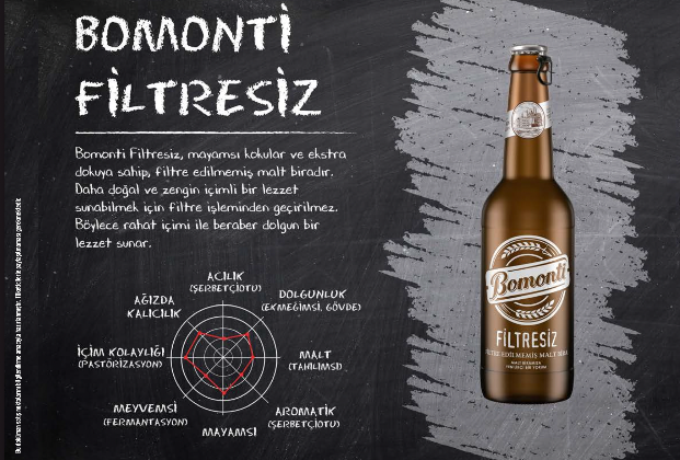 Bomonti Unfiltered 50 cl