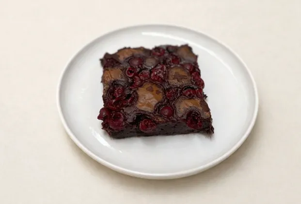 Sour Cherry Brownie
