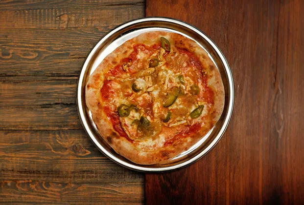 Chicken pizza