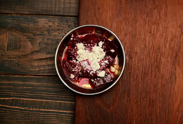 Beetroot with Tulum cheese