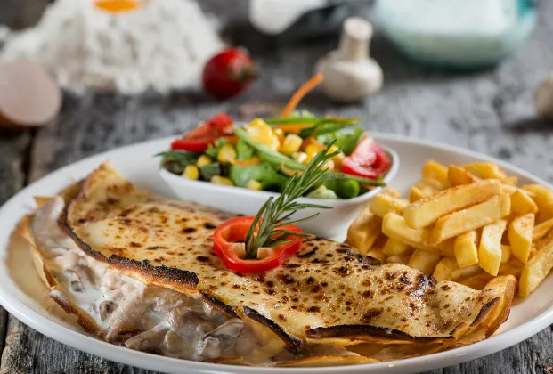 Chicken Crepe