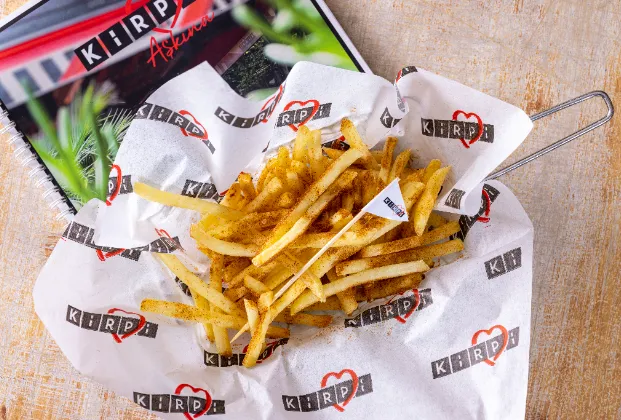 Thin-Cut Fries with Taco Seasoning