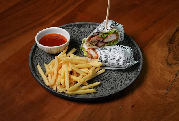 Crispy Chicken Wrap