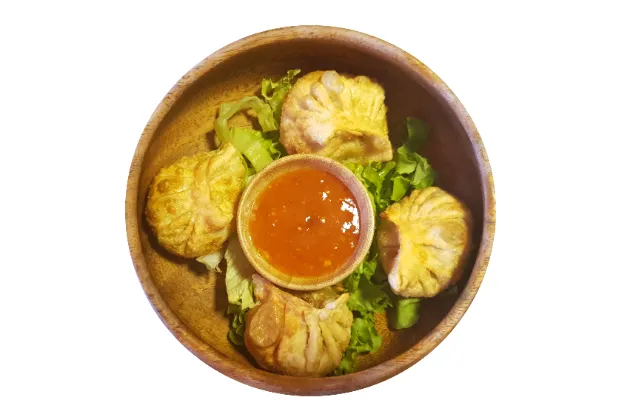 Fried Chinese Dumplings (4 Pieces)