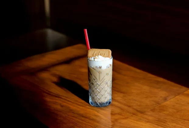 Lotus Iced Coffee Latte