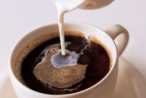 Milk filter coffee