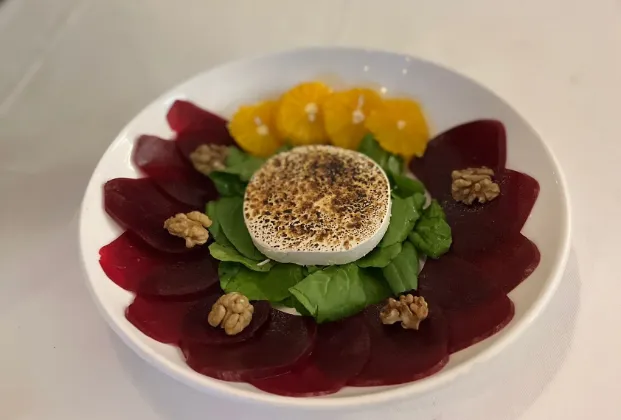 Goat Cheese Beets