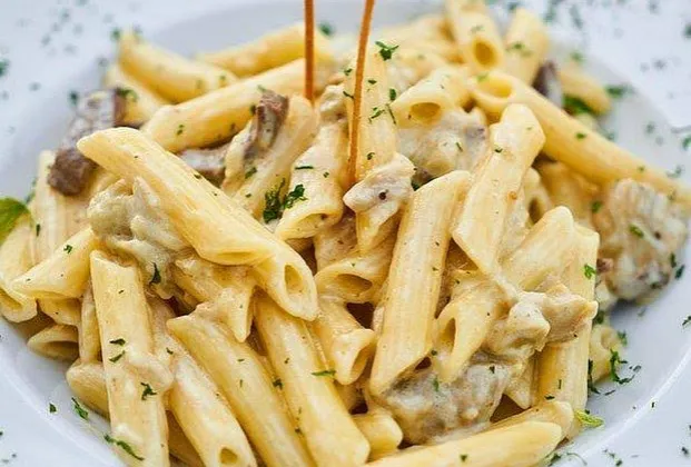 Creamy Mushroom Penne