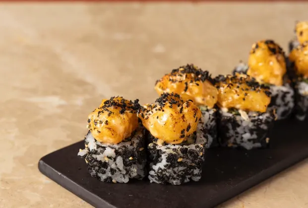 Popcorn Shrimp Roll
