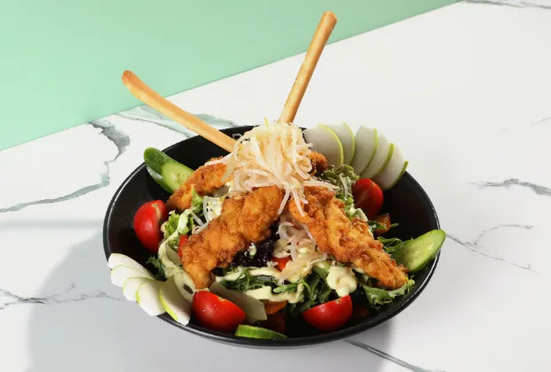 Crispy Chicken Salad