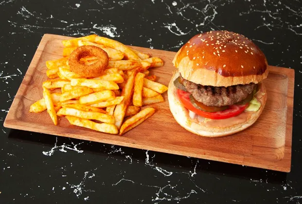 Hamburger plate