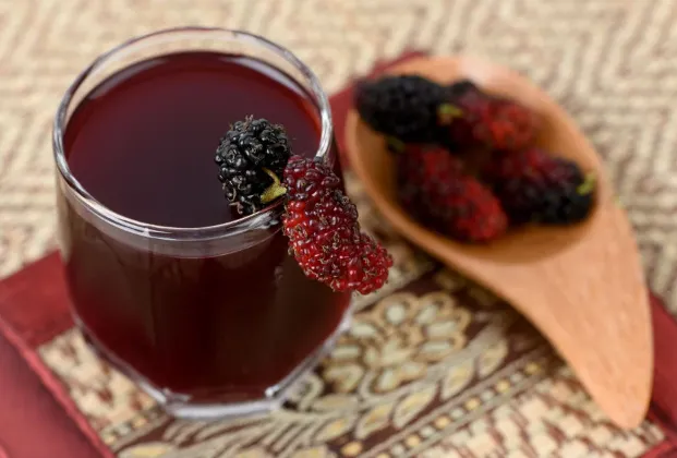 Black mulberry tea