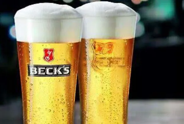 Beck’s draft beer