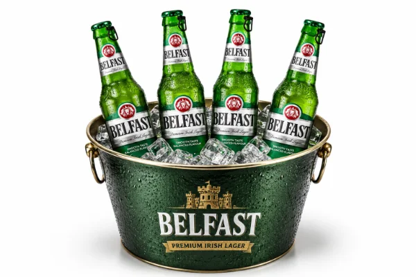 4-piece Belfast beer bucket