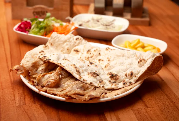 Chicken döner portion