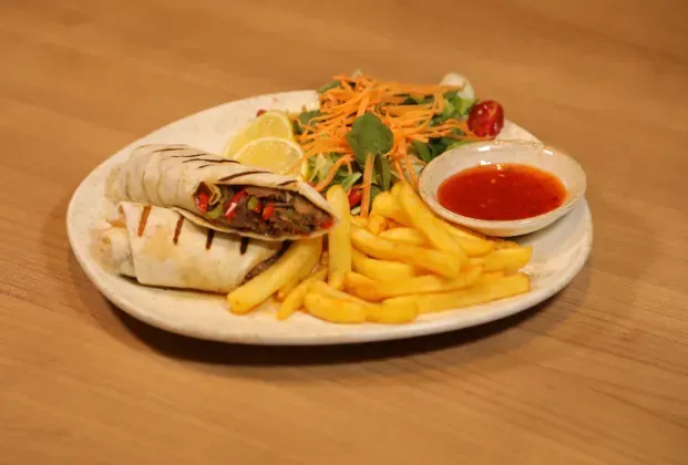 Venetian-Style Tandoor Meat Wrap
