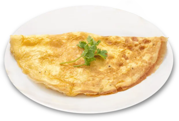 Omelette plate