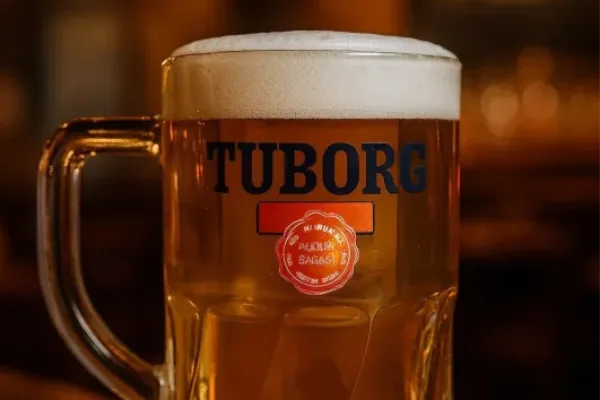 Happy Hour Tuborg Draft Beer 50 cl