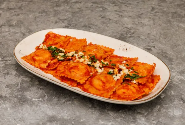 Roasted Eggplant Ravioli
