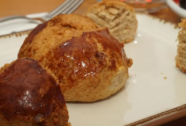 Walnut bran poğaça