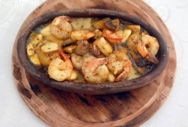 Seafood casserole