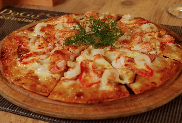 Mushroom Pizza