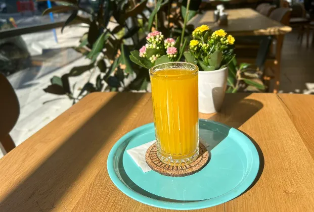 Freshly squeezed orange juice