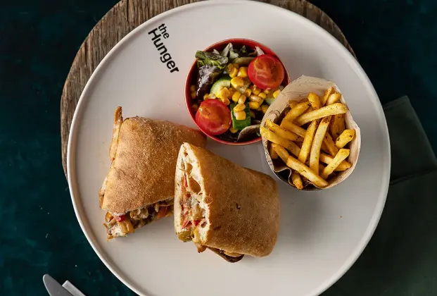 Chicken ciabatta sandwich
