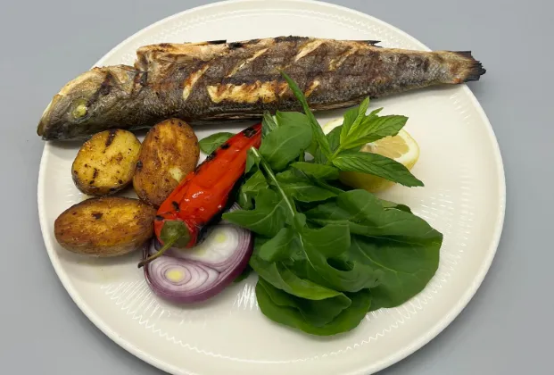 Grilled Sea Bass